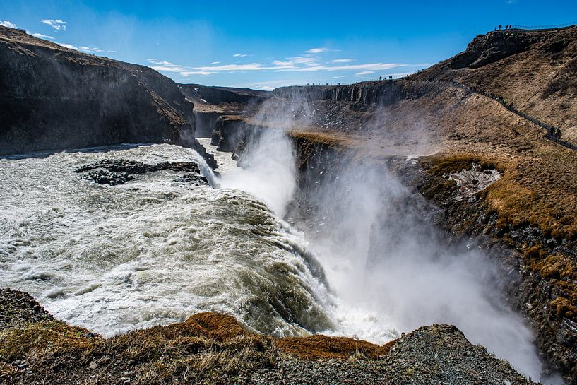 gulfoss by Stefan Havadi-Nagy