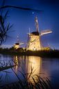 Molens van Kinderdijk van Mark Bolijn thumbnail