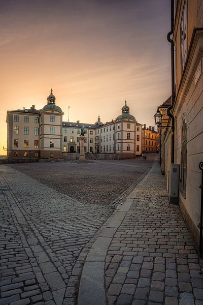 Zonsopgang Stockholm van Iman Azizi