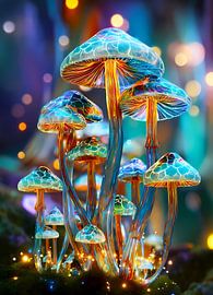 Magical mushrooms by haroulita