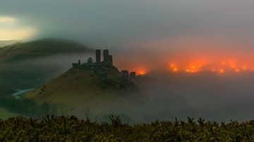 Corfe Castle by Denis Feiner
