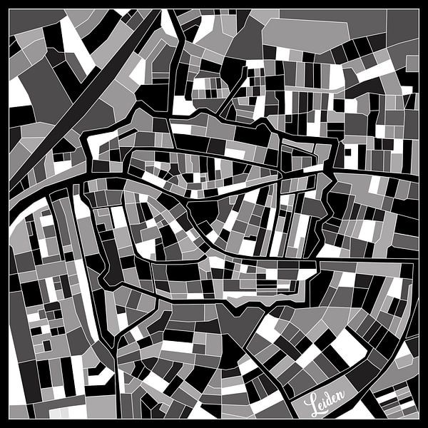 Leiden mosaic by Stef van Campen