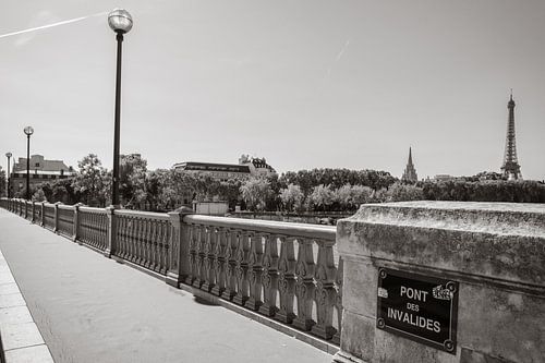 Paris in black and white