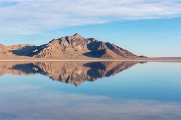 Landschap Amerika | Bonneville Salt Flats Utah van Dennis en Mariska