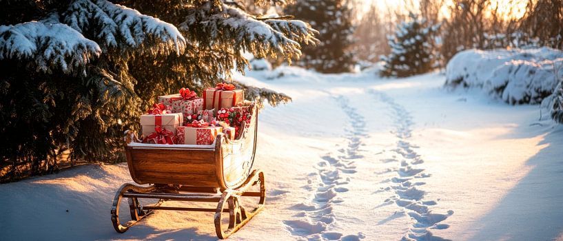 Weihnachten Freude von Poster Art Shop