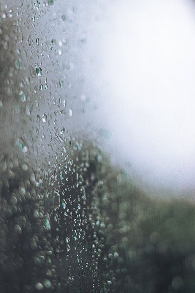 Pluie sur verre par Tom Paquay