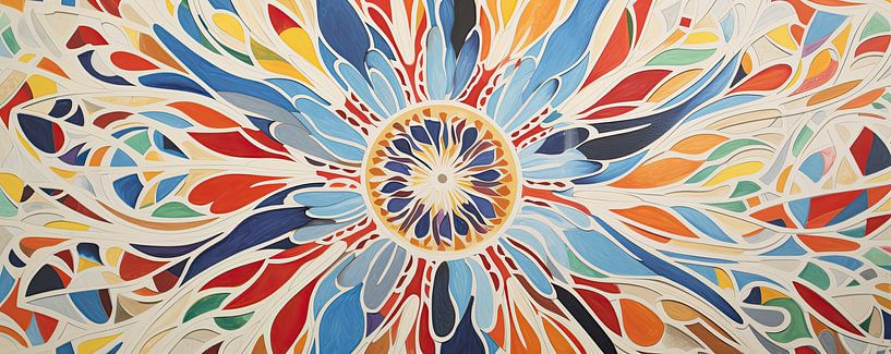 Abstract Geometry by Abstract Painting