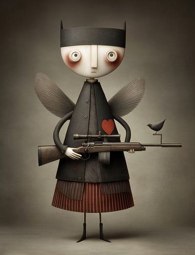 On the side of the angels by Jacky