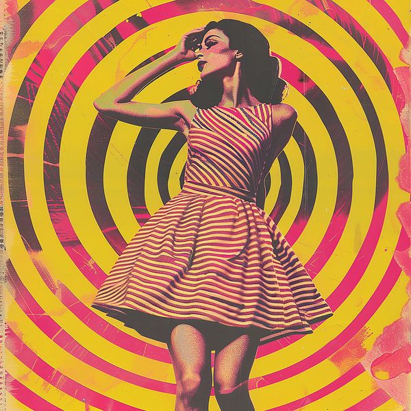 Strahlende Vintage-Schönheit von Liv ter Riet