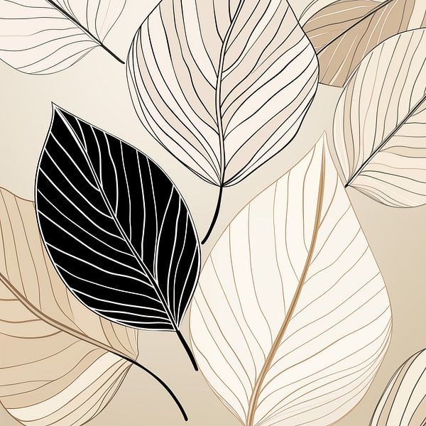 Feuilles par Cafe Noir