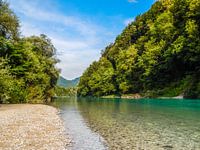 Türkisblaue Soca im Naturparadies Slowenien