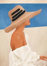 Chapeau d'été sur Branka Kodžoman