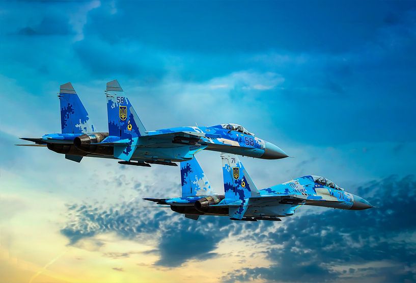 Sukhoi Su-27, Ukraine by Gert Hilbink
