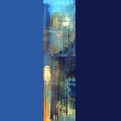 Abstracte kleurvlakken / Element water 1