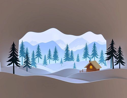 Winter Cabin Retreat