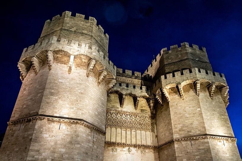 Torres de Serranos à Valence par Dieter Walther