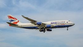 British Airways Boeing 747-400 passagiersvliegtuig.