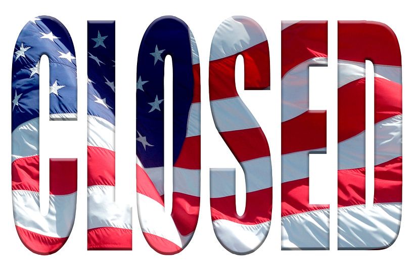 Amerika wird geschlossen von Grüntyers .