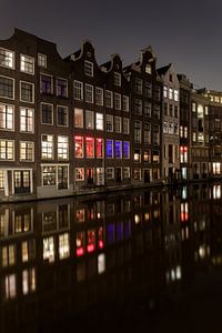 Kanalhäuser Amsterdam von Albert Mendelewski