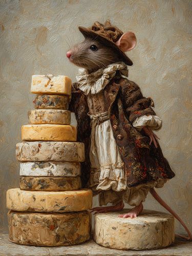 La souris courageuse et la tour du fromage