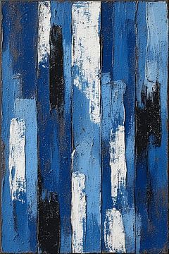 Composition en bleu 1