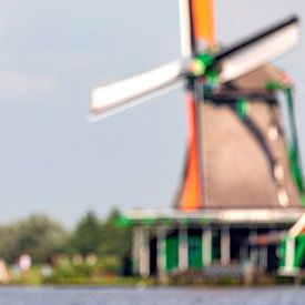 Möve Sägemühe Het Jonge Schaap, Zaanse Schans von AidasignArt