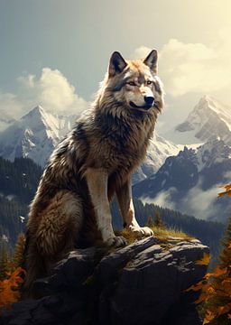 Wolf gebergte van Mateo