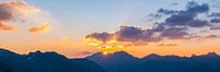 Zonsopgang in de Allgäu