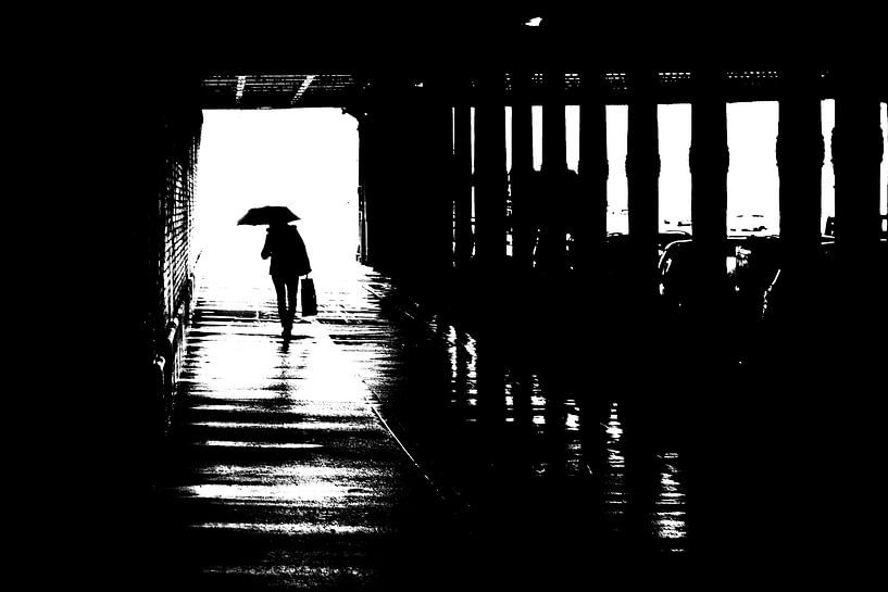 Regen in Berlin von Frank Andree