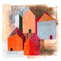 4 huizen