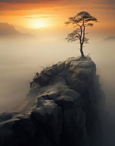 Sonnenaufgang in den Bergen