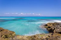 Blick von Formentera nach Ibiza