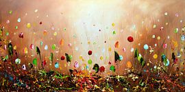 Sommerblumen von Gena Theheartofart