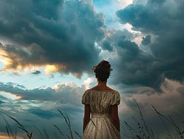 malerische Wolkenformationen