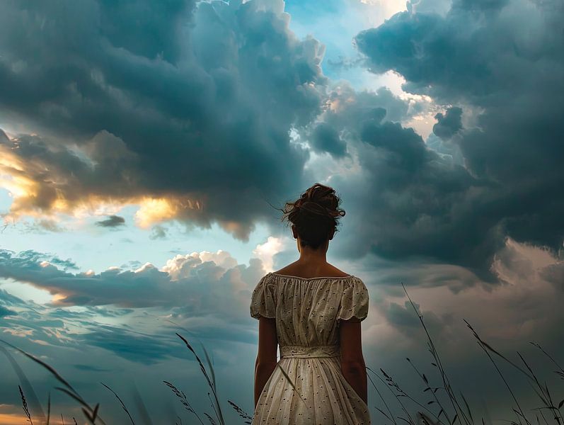 picturesque cloud formations by Egon Zitter