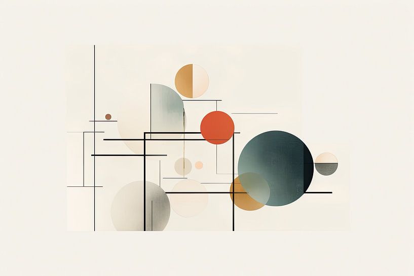 Minimalistische Ästhetik: Das Wesentliche in geometrischen Mustern von Peter Balan