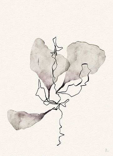 Feuilles dansant joyeusement sur AnkieArt