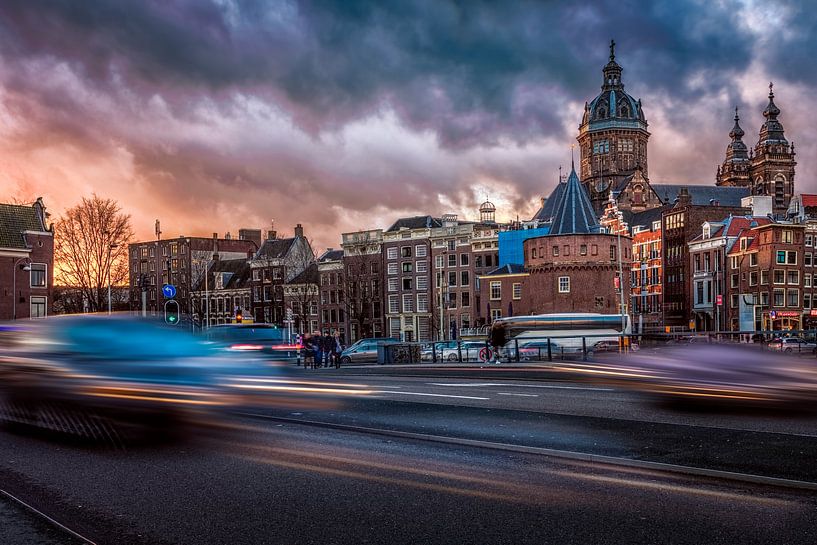 Amsterdam in Bewegung von Dennisart Fotografie