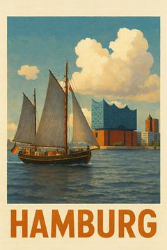 Sailing time - tradition meets modernity in Hamburg by Sabine Wagner