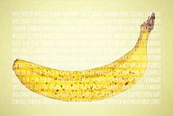 Fruities in colour Banana by Sharon Harthoorn thumbnail