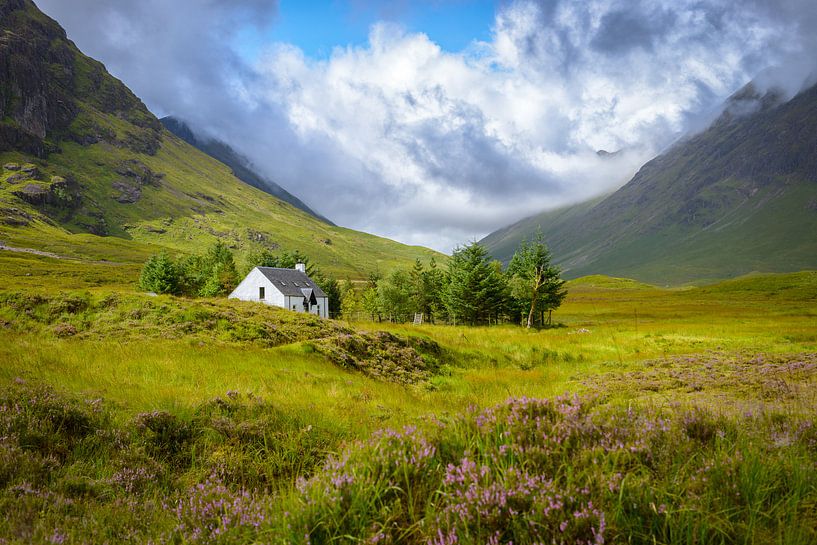 Maison de montagne à Glencoe par Pascal Raymond Dorland