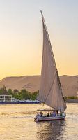 Feluken am Nil in Assuan (Ägypten)