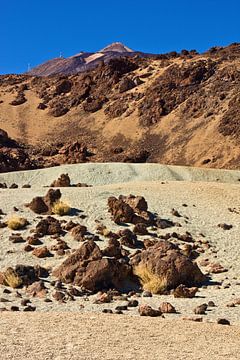 Stones and Teide by Anja B. Schäfer