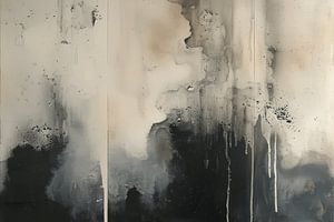 Moderne et abstrait, style wabi-sabi