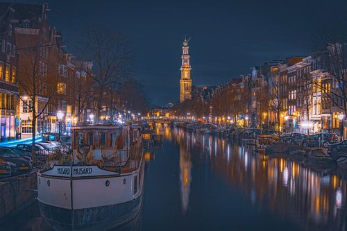 Prinsengracht bei Nacht