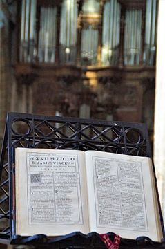 Hymnbook Saint Maclou Rouen France by Maurits Bredius