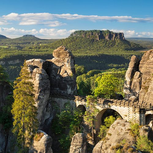 Bastei Bridge, Elbe Sandstone Mountains, Saxony by Markus Lange