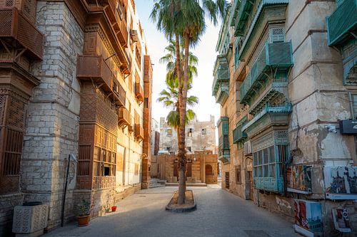 Old town Jeddah, Saudi Arabia