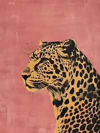 Vintage Leopard I by Gypsy Galleria