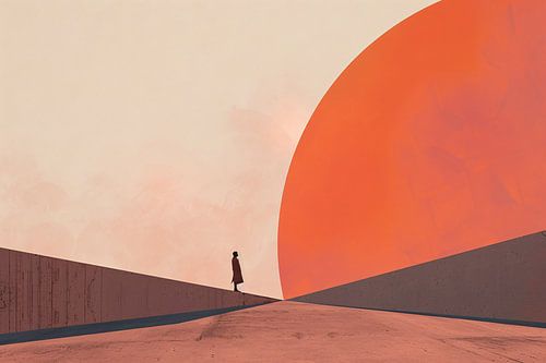 Provençaalse Zonsondergang